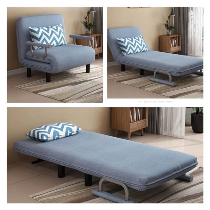 11.jpeg Folding Sofa Bed Leisure Recliner Fabric Breathable Lazy Sofa