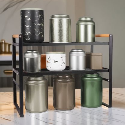 2_eb44c943-0ec2-4f86-aeac-1f06ad7efc3e.jpg Kitchen Shelf Organizer with Wooden Handles