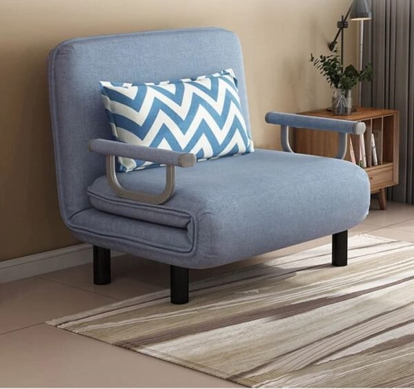 3.jpeg Folding Sofa Bed Leisure Recliner Fabric Breathable Lazy Sofa