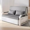 Modern Sofa Bed With Wood Frame – Storage Included